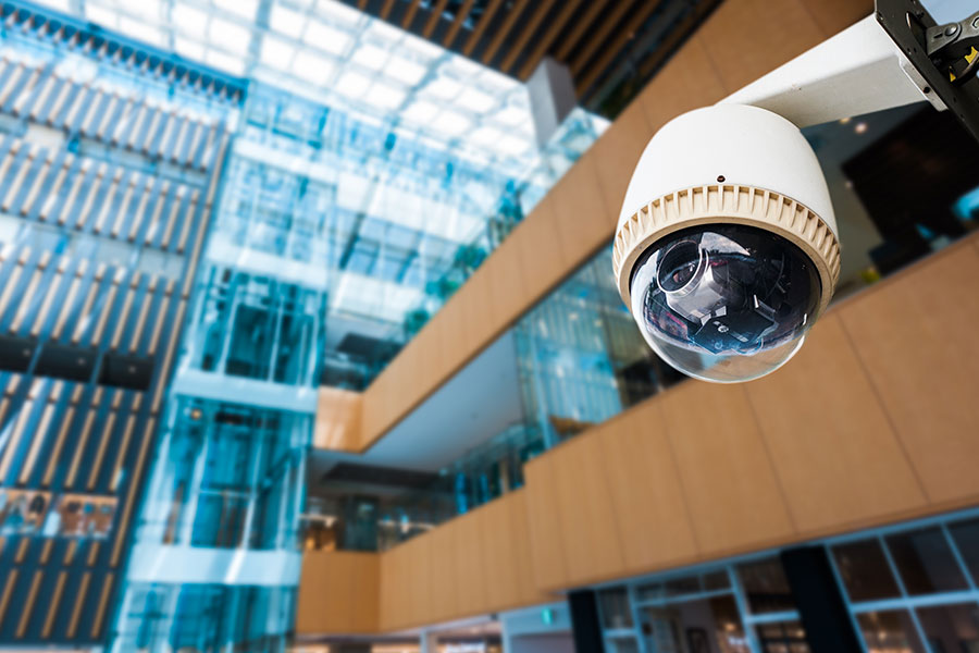 Security Camera Outside Office